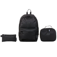 Load image into Gallery viewer, Skechers Solid Backpack with Lunch Bag and Pencil Pouch BAGS