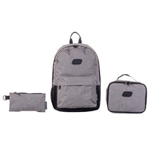 Load image into Gallery viewer, Skechers Solid Backpack with Lunch Bag and Pencil Pouch BAGS