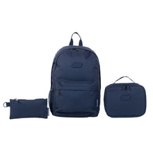 Load image into Gallery viewer, Skechers Solid Backpack with Lunch Bag and Pencil Pouch BAGS