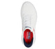 WHITE NAVY RED