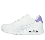 WHITE/PURPLE