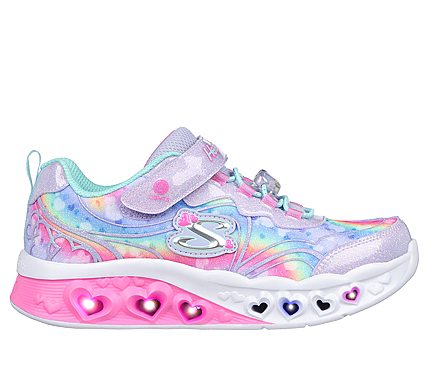 GIRLS' Flutter Heart Lights - Groovy Swirl