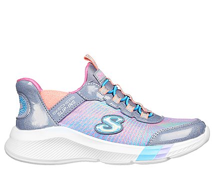 GIRLS' SLIP-INS DREAMY LITES - COLORFUL PRISM