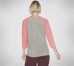 WOMEN'S CLOTHING CATITUDE BASEBALL TEE