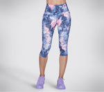 WOMEN'S CLOTHING GOWALK HIGH WAISTED SUMMER ROSE CAPRI