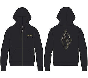 WOMEN'S SKECH-SWEATS DIAMOND FULL ZIP HOODIE