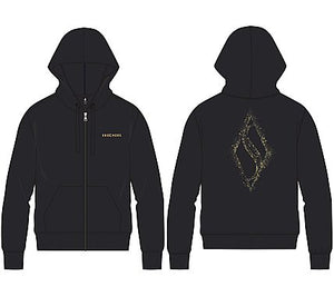 WOMEN'S SKECH-SWEATS DIAMOND FULL ZIP HOODIE