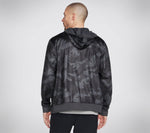 MEN'S CLOTHING SKECH-KNITS ULTRA GO CAMO FULL ZIP HOODIE