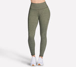 WOMEN'S GOWALK DAISIES FULL LENGTH HIGH-WAISTED LEGGINGS