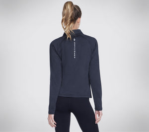 WOMEN'S CLOTHING SKECH-KNITS ULTRA GO 1/4 ZIP