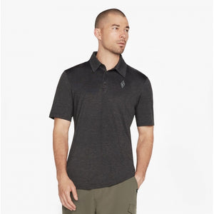 MEN'S CLOTHING MENS SS KNIT POLO