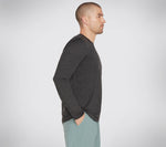 MEN'S CLOTHING MEN'S LS KNIT TEE