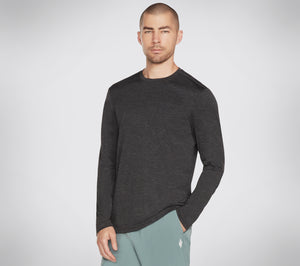 MEN'S CLOTHING MEN'S LS KNIT TEE