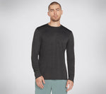 MEN'S CLOTHING MEN'S LS KNIT TEE