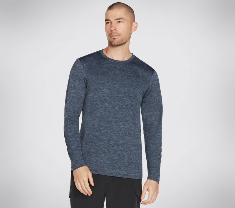 MEN'S CLOTHING MEN'S LS KNIT TEE