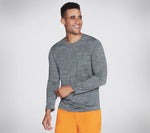 MEN'S CLOTHING MEN'S LS KNIT TEE