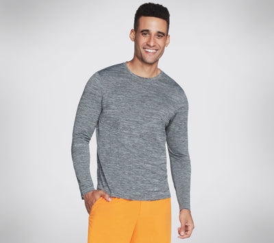 MEN'S CLOTHING MEN'S LS KNIT TEE