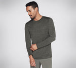 MEN'S CLOTHING MEN'S LS KNIT TEE