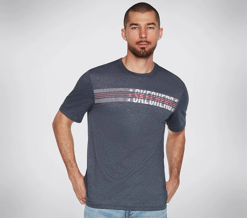 MEN'S FLAG STRIPE T-SHIRT