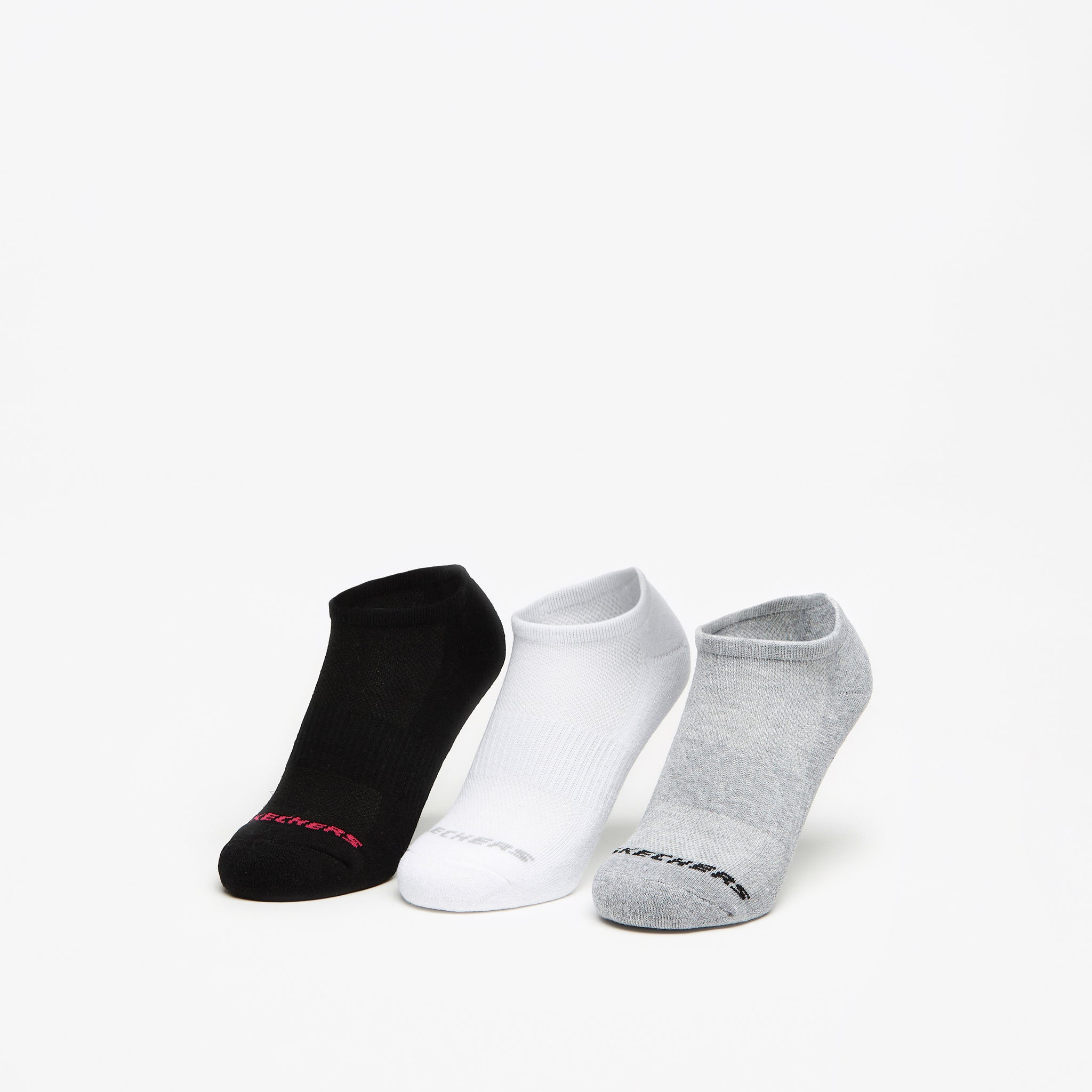 Women'S 3pk 1/2 Terry No Show Socks | SOCKS | SKECHERS