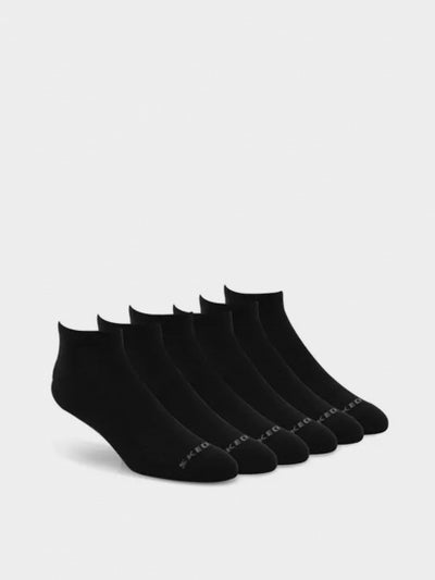 MEN'S 6PK NON TERRY LOW CUT SOCKS