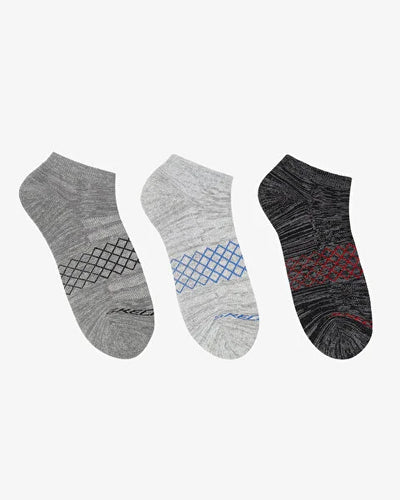 MEN'S 3PK 1/2 TERRY LOW CUT SOCKS