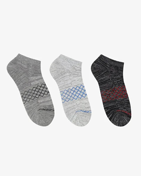 Men'S 3pk 1/2 Terry Low Cut Socks | SOCKS | SKECHERS