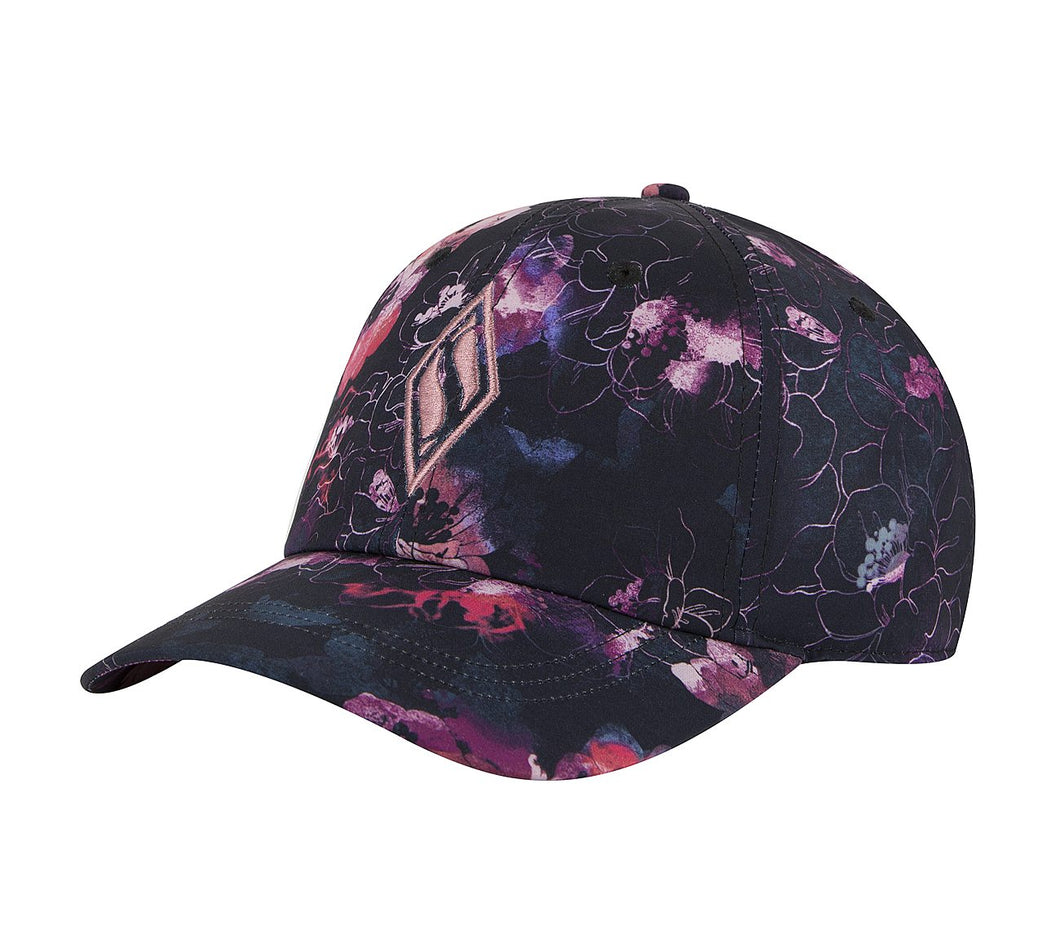 WOVEN FLORAL PRINTED HAT