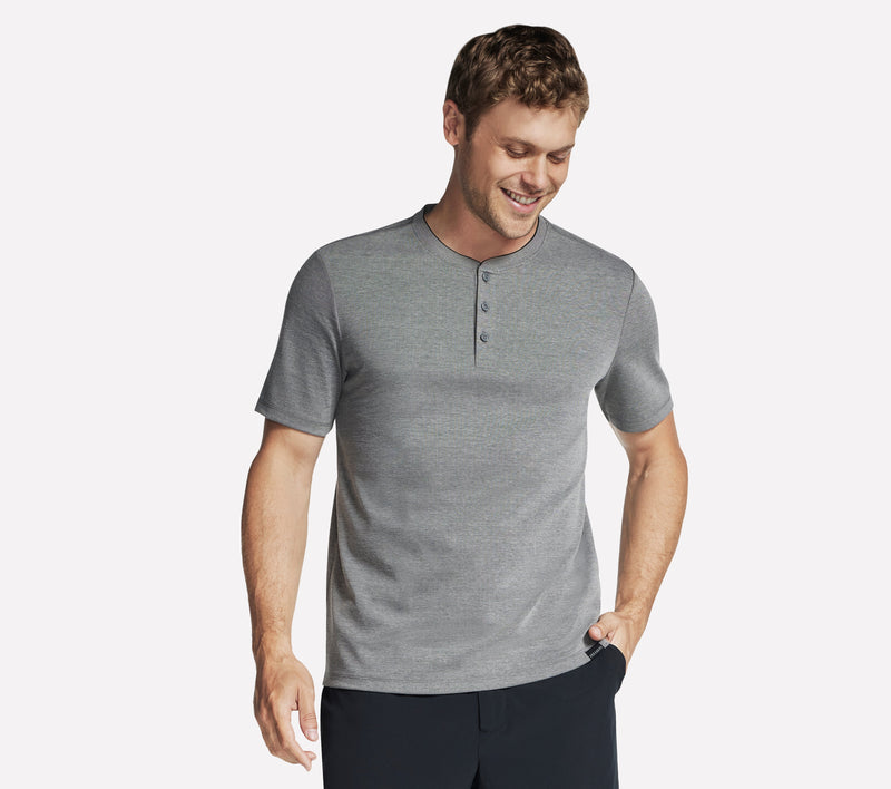MEN'S OFF DUTY SHORT SLEEVE HENLEY T-SHIRTS