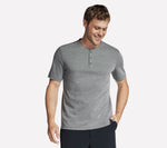 MEN'S OFF DUTY SHORT SLEEVE HENLEY T-SHIRTS