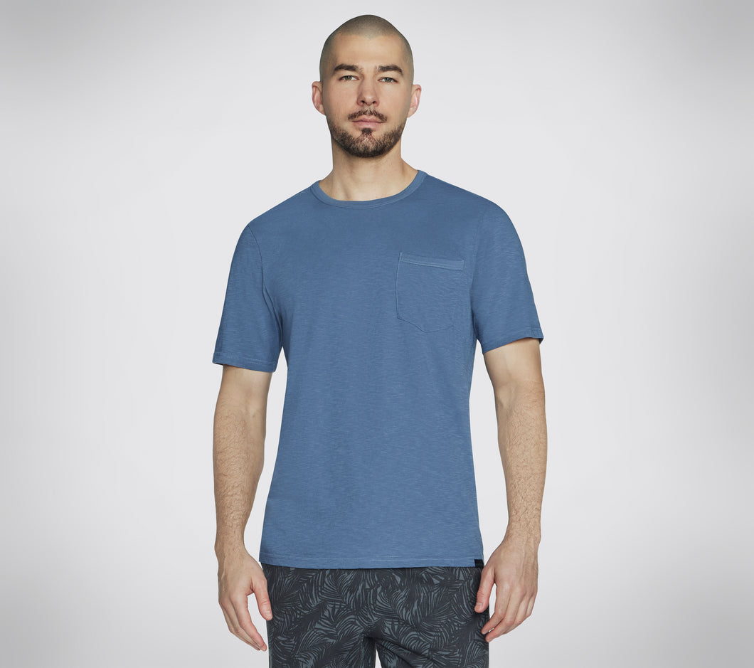 MEN'S CLOTHING SKECH-BREEZE SLUB POCKET TEE