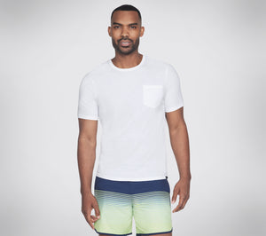 MEN'S CLOTHING SKECH-BREEZE SLUB POCKET TEE