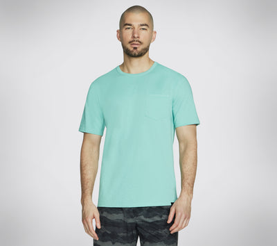 MEN'S CLOTHING SKECH-BREEZE SLUB POCKET TEE