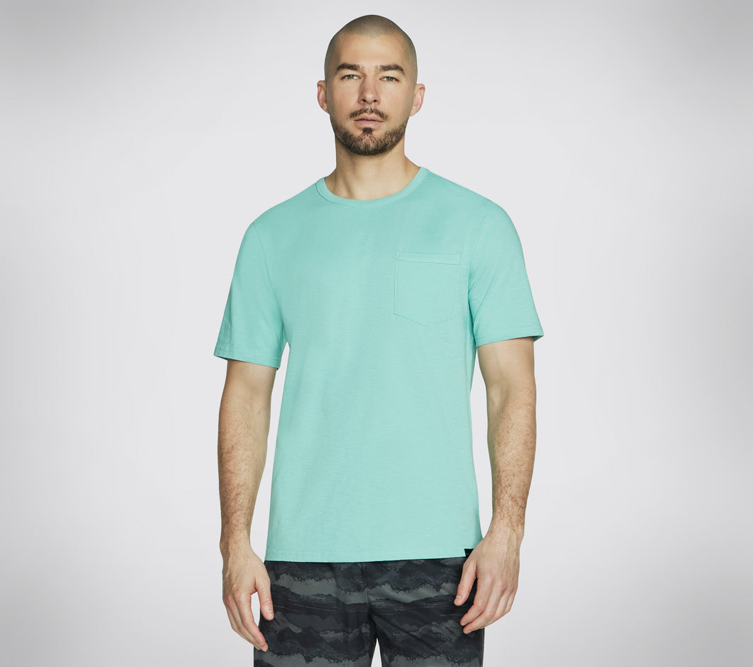 MEN'S CLOTHING SKECH-BREEZE SLUB POCKET TEE