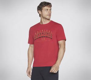 MEN'S CLOTHING SKECHERS UNIVERSITY TEE