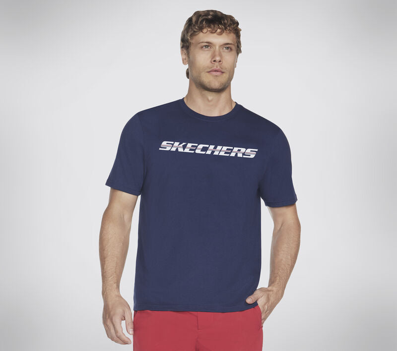 MEN'S CLOTHING SKECHERS STRIKETHROUGH TEE