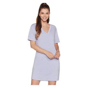 WOMEN'S CLOTHING SKECHLUXE RESTFUL SHORT SLEEVE DRESS