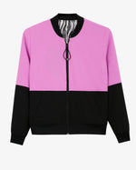 WOMEN'S CLOTHING DVF MOVINF ZEBRA REVERSIBLE BOMBER