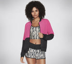 WOMEN'S CLOTHING DVF MOVINF ZEBRA REVERSIBLE BOMBER